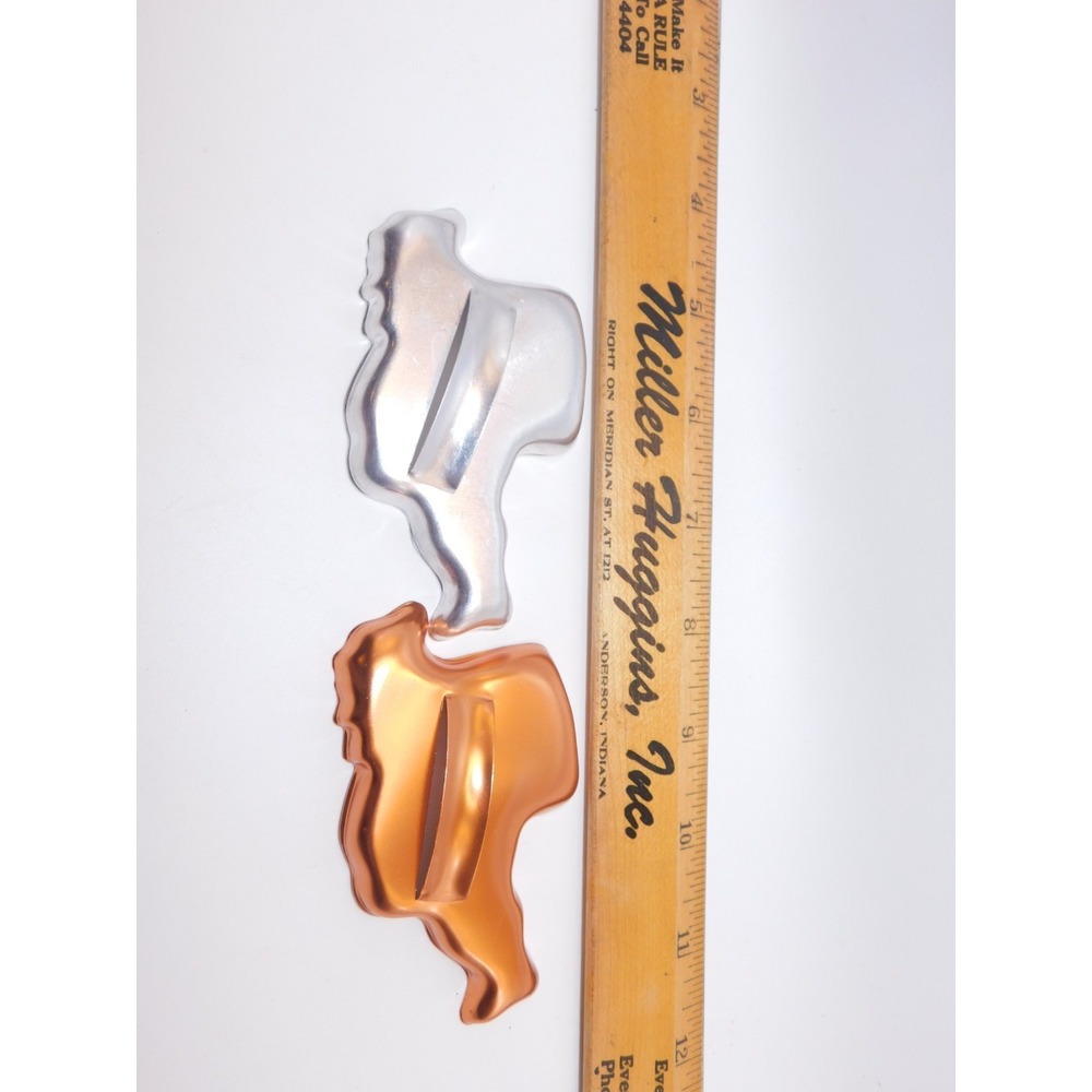 2 Santa Cookie Cutters